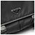 Borsa a Spalla in Nylon e Pelle Saffiano Prada Nero - vista 6