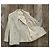 Giacca 3.1 Phillip Lim Crema in Cotone e Lino - vista 4