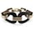 Hermès NEW HERMES ECUYERE BRACELET H100007FD00 T2 15.5 CM HORN & GOLD BANGLE Brown  - view 1