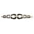 Hermès NEW HERMES ECUYERE BRACELET H100007FD00 T2 15.5 CM HORN & GOLD BANGLE Brown  - view 11