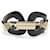 Hermès NEW HERMES ECUYERE BRACELET H100007FD00 T2 15.5 CM HORN & GOLD BANGLE Brown  - view 5