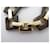 Hermès NEW HERMES ECUYERE BRACELET H100007FD00 T2 15.5 CM HORN & GOLD BANGLE Brown  - view 7