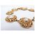 VINTAGE CHANEL NECKLACE CHOKER WITH MEDALLIONS IN PEARLS AND GOLDEN METAL - view 3