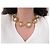 VINTAGE CHANEL NECKLACE CHOKER WITH MEDALLIONS IN PEARLS AND GOLDEN METAL - view 7