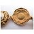 VINTAGE CHANEL NECKLACE CHOKER WITH MEDALLIONS IN PEARLS AND GOLDEN METAL - view 9