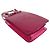 BORSA CHANEL POCHETTE TELEFONO LOGO CC CON TRACOLLA IN PELLE LUCIDA Fuschia - vista 3