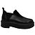 The Row Robin Flatform Ankle Boots in Black Leather