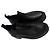 The Row Robin Flatform Ankle Boots in Black Leather - view 5