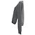 Céline Suéter de lana gris con cuello redondo Celine - vista 2