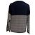Gestreifter Pullover von Max Mara Studio aus marineblauer Viskose - Ansicht 3