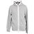 Moncler Zip-Hoodie aus grauer Baumwolle