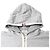 Moncler Zip-Hoodie aus grauer Baumwolle - Ansicht 5