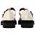 Reformation Mary Jane Flats in Pelle Bianca Bianco Crudo - vista 3