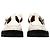 Reformation Mary Jane Flats in Pelle Bianca Bianco Crudo - vista 4