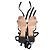 Sandali Janis Low Gianvito Rossi in Camoscio Nero - vista 6