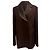 Blazer Johnson Oversized Khaite en Viscosa Marrón Castaño Roja