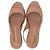 Stuart Weitzman Island Slingback Espadrille Sandalen aus beigem Lackleder - Ansicht 6