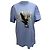 Givenchy Eagle Logo-Print T-Shirt in Blue Cotton