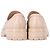 Gianvito Rossi Platform Loafers  in Nude Leather Brown Flesh - view 5