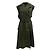 Abrigo trench sin mangas de doble botonadura Bottega Veneta en algodón oliva Verde Verde oliva