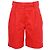 Hermès Bermudas de tiro alto en algodón rojo Hermes Roja