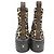 Botas Louis Vuitton Línea Bobourg Castaño - vista 5