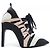 Décolleté Louis Vuitton Nero Rosa Bianco
