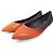 Scarpe in pelle Louis Vuitton Marrone Rosso - vista 3