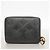 Coussin Cartera Lou de cuero Monogram grabado Louis Vuitton Negro - vista 10