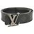 Cintura reversibile Monogram Eclipse di Louis Vuitton Nero