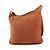 Hermès Orange Canvas Schultertasche - Ansicht 2