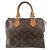 Louis Vuitton Monogram Speedy 25 Tasche Braun - Ansicht 2