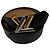 Louis Vuitton LV Twist Monogram Leder Initiales Gürtel Schwarz