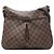 Borsa a Spalla Damier Bloomsbury PM Louis Vuitton Marrone