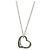 Collar Péndulo Corazón Abierto en Platino 16mm Elsa Peretti de Tiffany & Co. - vista 2