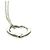 Collar Péndulo Corazón Abierto en Platino 16mm Elsa Peretti de Tiffany & Co. - vista 6