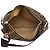 Borsa a tracolla in tela e pelle marrone Zucca di Fendi - vista 10