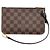 Borsa tote Louis Vuitton Neverfull PM Damier Ebene Marrone - vista 17