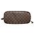 Borsa tote Louis Vuitton Neverfull PM Damier Ebene Marrone - vista 5