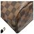 Borsa tote Louis Vuitton Neverfull PM Damier Ebene Marrone - vista 9
