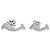 Tiffany & Co Orecchini Mini Tiffany T Smile D'oro - vista 2