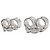 Tiffany & Co Orecchini Mini Tiffany T Smile D'oro - vista 9