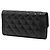 Portafoglio Lungo Boy Chanel in Pelle Caviar Nera Nero - vista 2