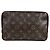 Pochette Borsa Monogramma Louis Vuitton Marrone