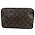 Pochette Borsa Monogramma Louis Vuitton Marrone - vista 2