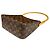 Borsa a Spalla Looping MM Monogramma Louis Vuitton Marrone - vista 6