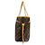 Louis Vuitton Neverfull MM Monogram Tote Bag Braun - Ansicht 5