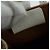 Céline Charm per borsa in tela Macadam Micro Vertical CELINE PVC Bianco Oro Auth 175660M D'oro - vista 19