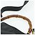 Borsa a Spalla in Pelle Gucci Bamboo 2way Nera Oro Auth 175954 Nero D'oro - vista 8
