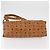 Borsa Tote Vicetos Logogram MCM in pelle PVC marrone oro Auth BA12112 D'oro - vista 9